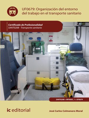 cover image of Organización del entorno de trabajo en transporte sanitario. SANT0208